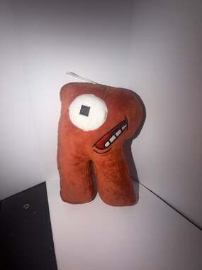 Alphabet Lore Letter R Plush Toy Stuffed Animal Orange